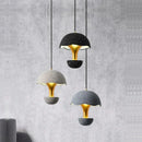 Modern aluminium LED ceiling light for creative interior decor