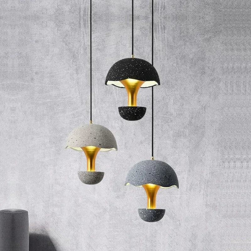 Modern aluminium LED ceiling light for creative interior decor