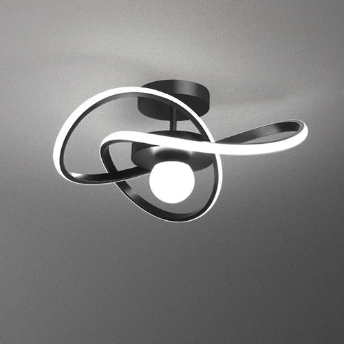 Modern LED ceiling chandelier for interior decor - vue 4 sur 10