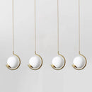 Modern glass LED pendant light decorative ceiling lamp