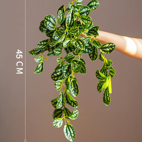Artificial hanging rattan plants for indoor decoration - vue 10 sur 12