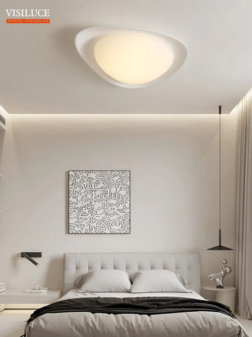 Modern LED ceiling light for Nordic interior decor - vue 6 sur 10