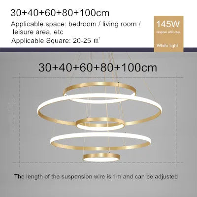 lustre moderne en style nordique avec télécommande et lumière led - vue 18 sur 30