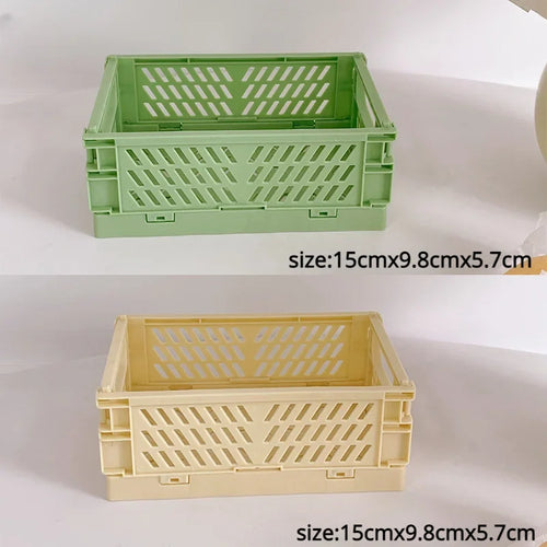 foldable storage basket for makeup jewelry toys and more - vue 23 sur 28