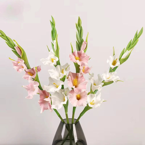 Artificial gladiolus flowers for party and office decoration - vue 7 sur 12