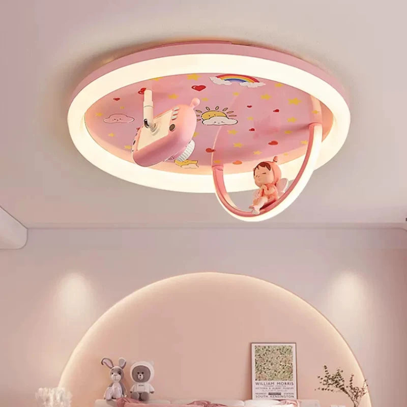 Children's astronaut ceiling light cute decorative and cosy