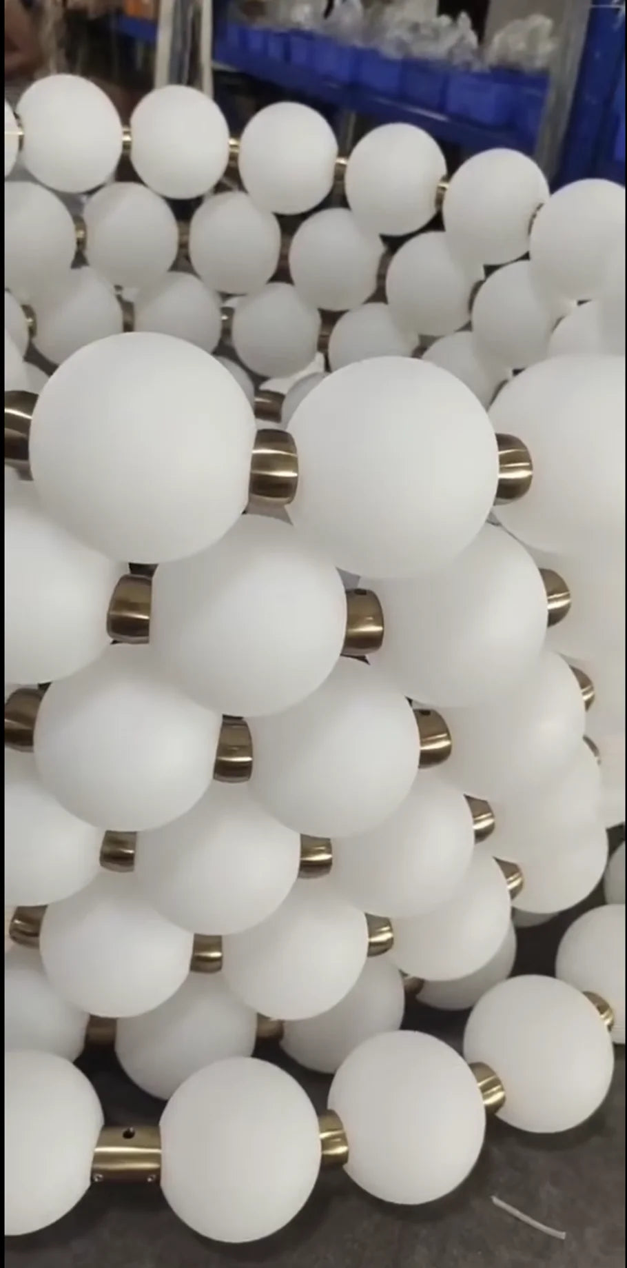 Nordic magic bean chandelier - vue 6 sur 19