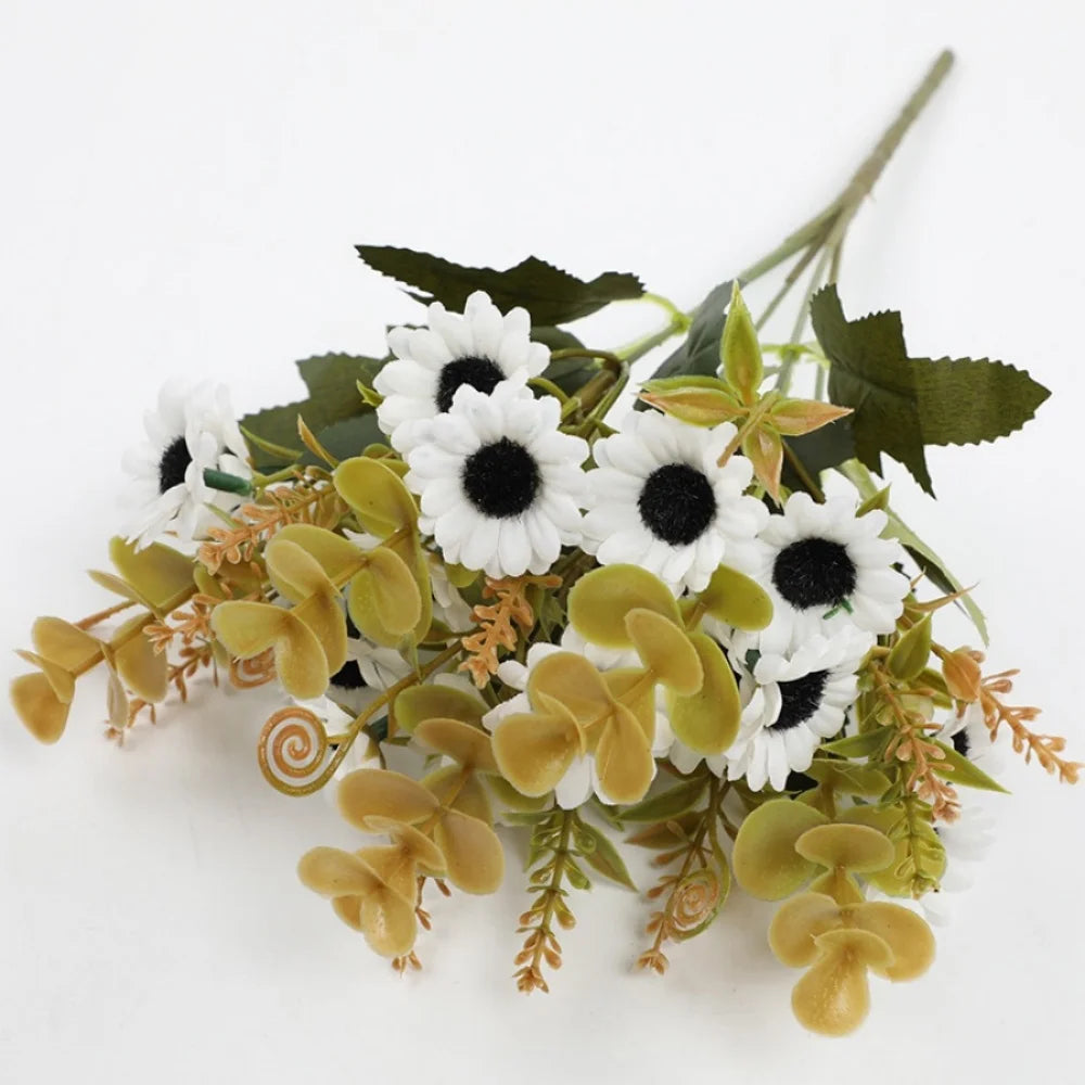 Decorative artificial flower bouquet for home and events - vue 13 sur 25