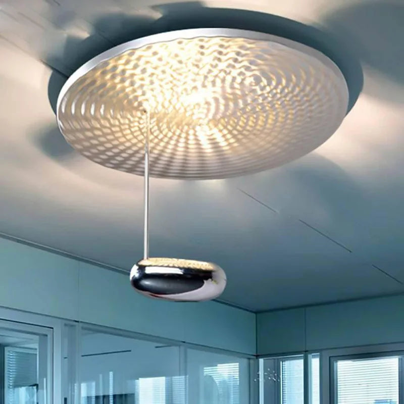 Modern Italian minimalist creative diffuse reflection bean chandelier