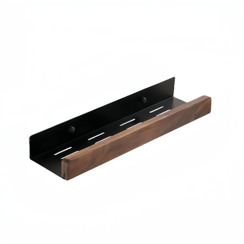 Wooden Kitchen Shelves，Kitchen Spice Rack，Wall-Mounted Punch-Free, Wall wood Storage Shelf， kitchen organizer corner shelf - vue 8 sur 7