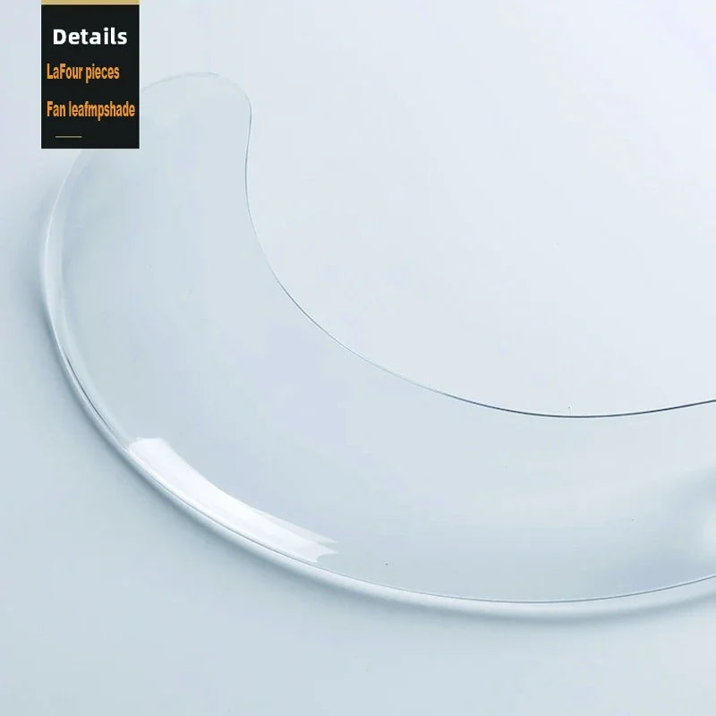 Modern silent ceiling light with integrated fan - vue 6 sur 12