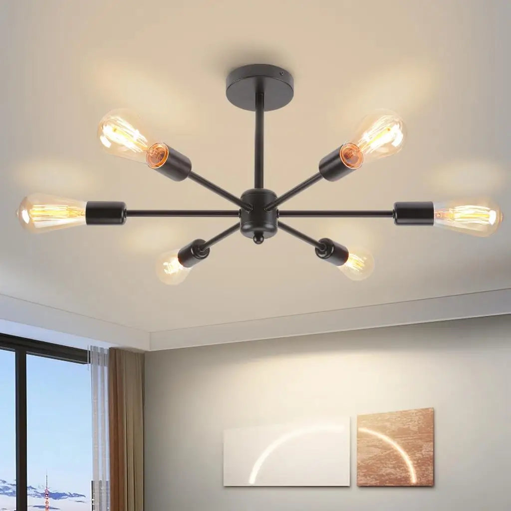 modern LED chandelier for elegant interior lighting