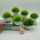 Decorative artificial bonsai plants for offices and tables