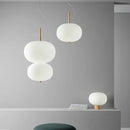 Designer glass pendant light for a modern and elegant interior