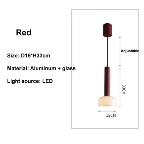 Minimalist glass pendant light for elegant interiors - vue 12 sur 16