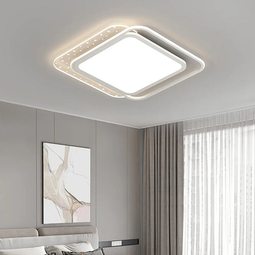 Modern decorative starry sky LED ceiling light for indoor use - vue 2 sur 8