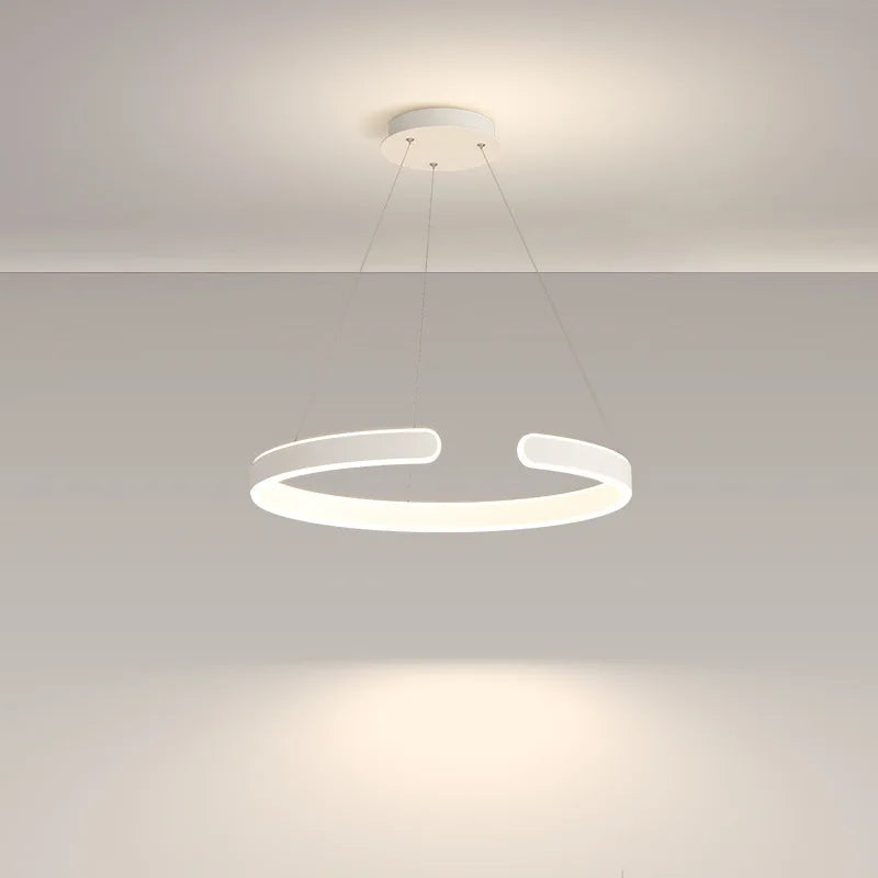 Modern Scandinavian chandelier for elegant indoor lighting - vue 6 sur 6