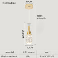 Nordic crystal chandelier for modern and elegant décor