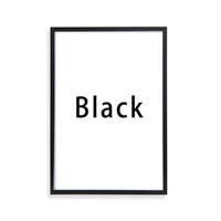 Aluminium photo frame for interior wall decoration