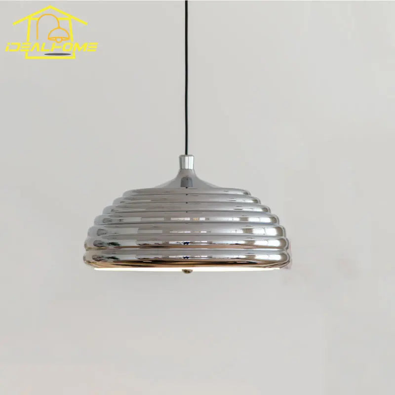 Retro LED pendant light with adjustable arm for industrial interior