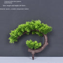 Artificial bonsai plant in plastic for interior decoration