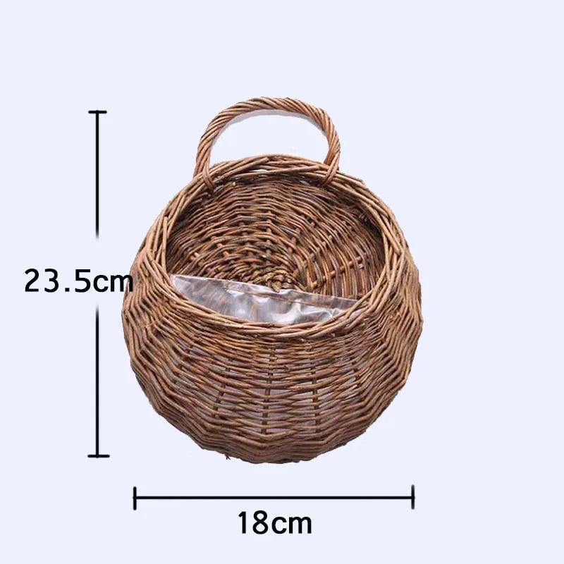 Hanging artificial rattan plants for indoor and outdoor decoration - vue 14 sur 29