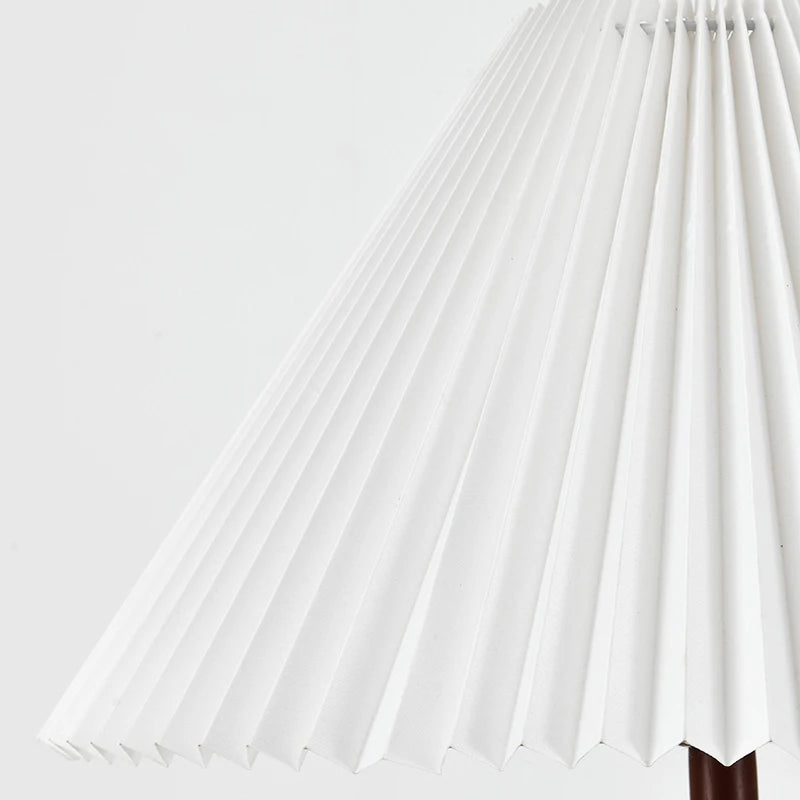 High-end wooden floor lamp for retro interior decor - vue 6 sur 8