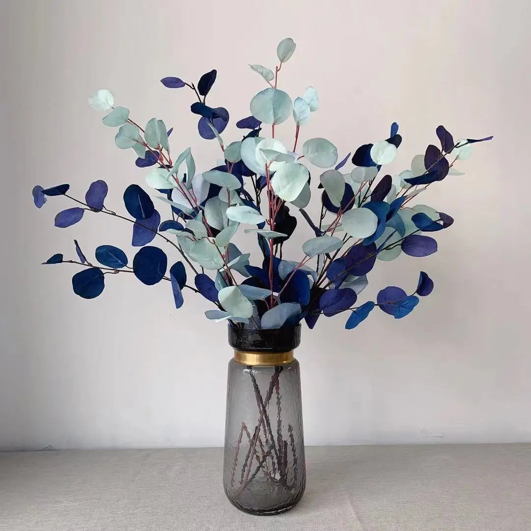 Artificial eucalyptus branch for wedding, garden and party decoration