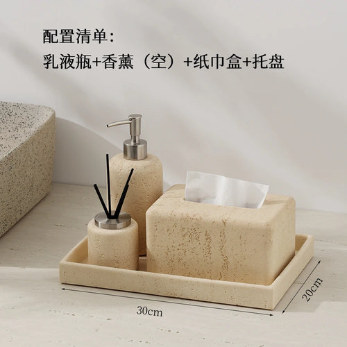 luxury disinfectant bottle and bathroom accessories - vue 12 sur 19