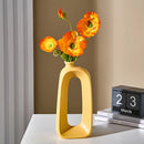 modern ceramic vase for indoor and outdoor decoration