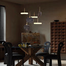 Marble and wood ceiling light modern and elegant pendant lamp