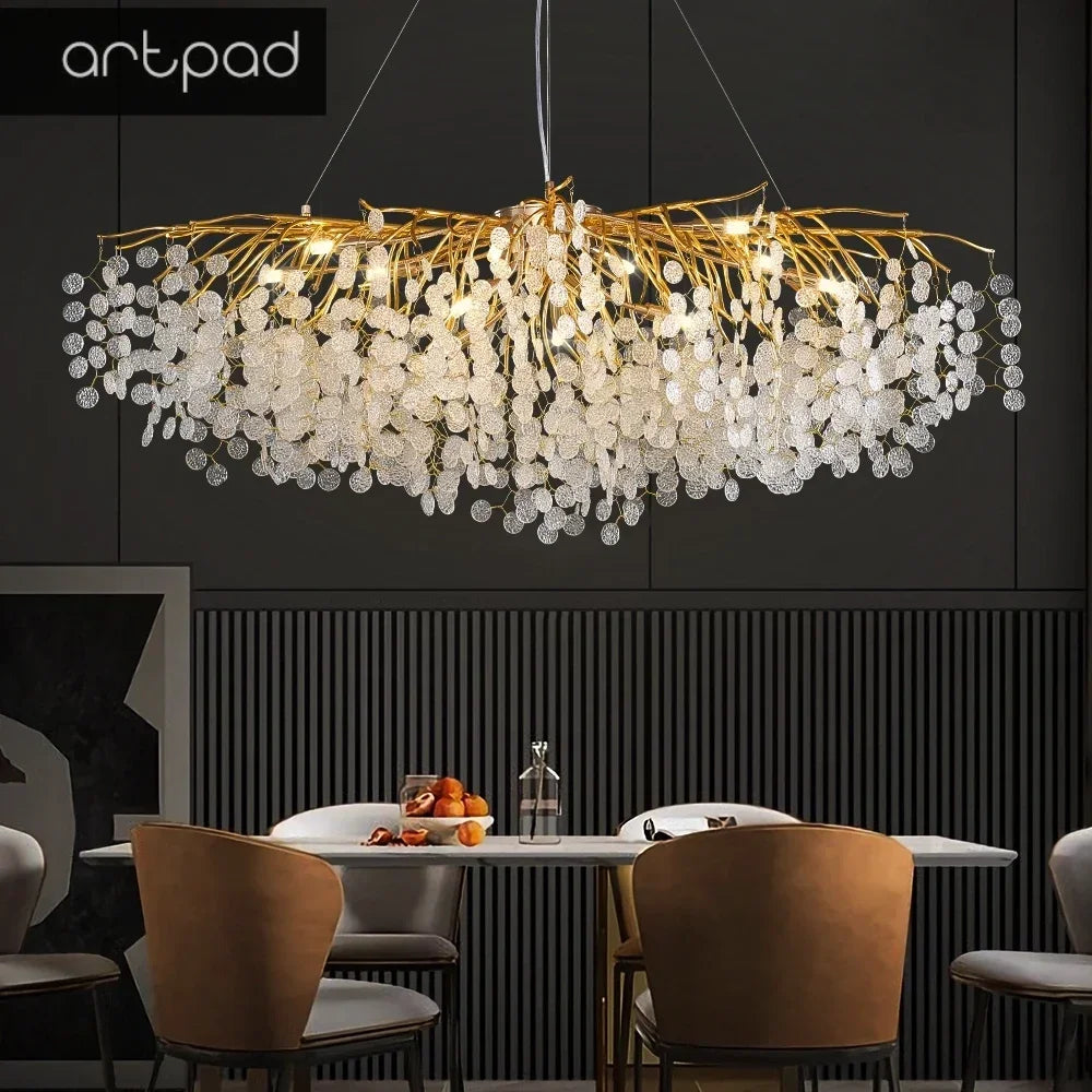 Modern crystal chandelier for stylish interiors