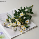Artificial silk rose flowers for weddings and decoration