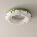 Donut chandelier bubble round lamp for children eye protection