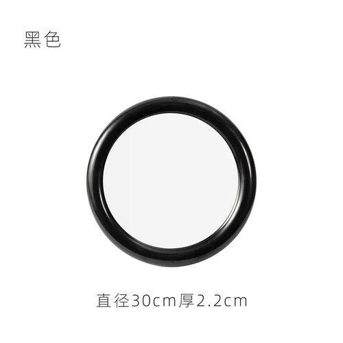 Simple and elegant nordic round makeup mirror - vue 11 sur 11