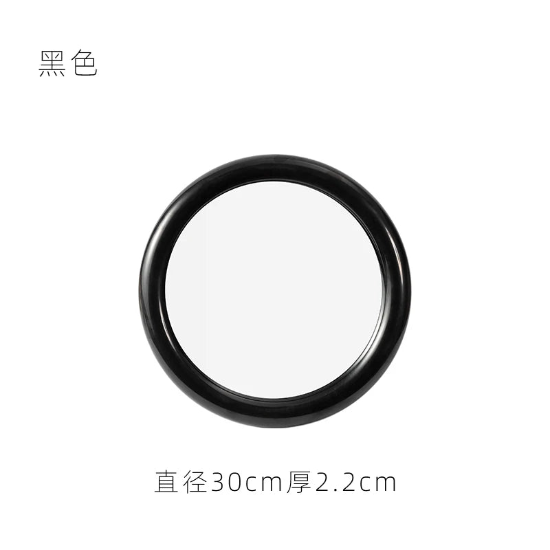 Simple and elegant nordic round makeup mirror - vue 11 sur 11