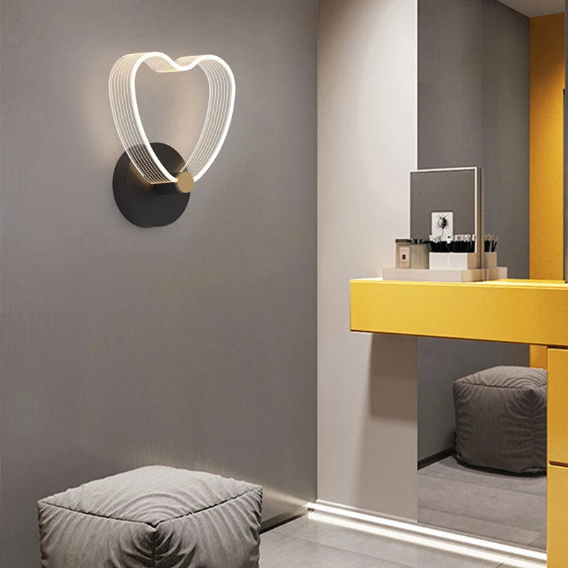 applique murale led moderne pour un éclairage décoratif intérieur - vue 4 sur 14