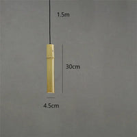 Minimalist Chinese style bamboo pendant light LED