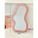 Kawaii cloud wall mirror for home decor and makeup