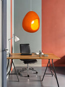 Nordic wabi sabi style LED pendant light for café