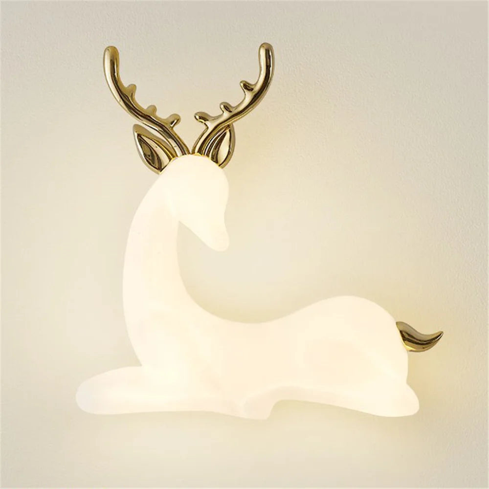 Decorative nordic metal wall light for baby's room - vue 4 sur 7