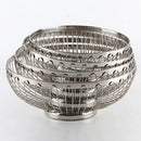 Stainless steel fruit basket for fresh vegetables and storage