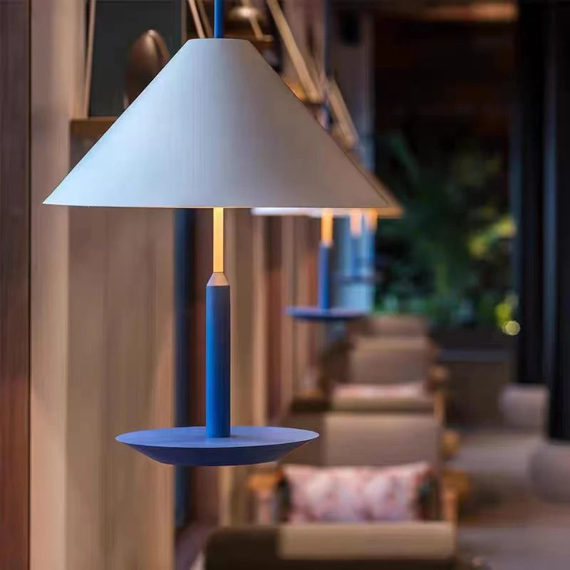 Greem metal pendant light with adjustable wire for multiple occasions