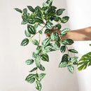Artificial hanging scindapsus aureus plant for indoor and outdoor decoration