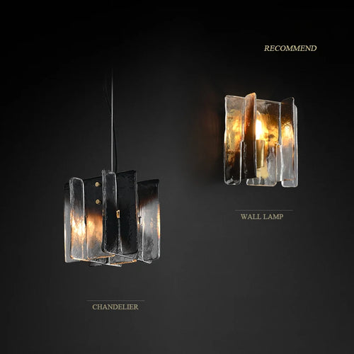 Modern brass nordic wall light for interior - vue 5 sur 7