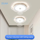 Modern ceiling lights with infrared motion sensor