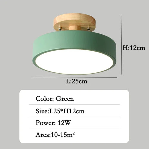 Modern creative LED ceiling light for interior decoration - vue 11 sur 25