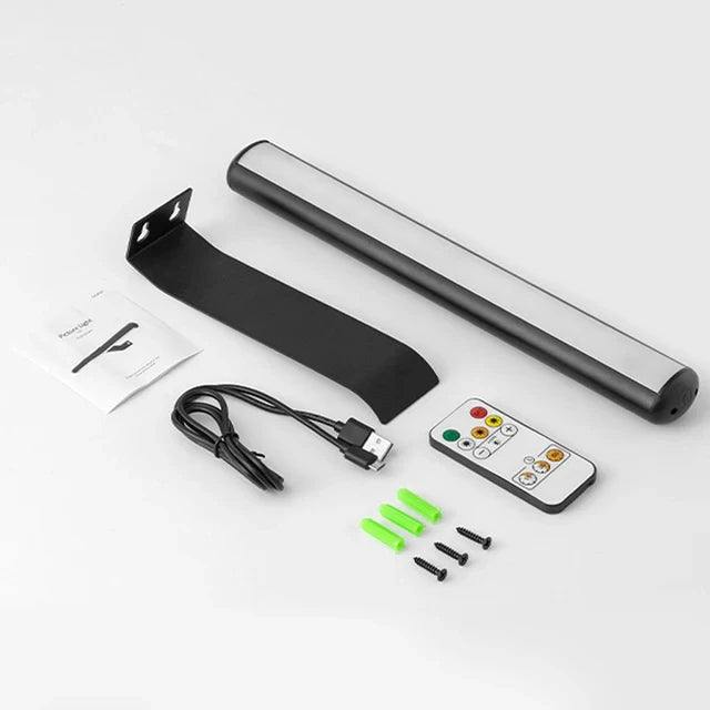 Rechargeable LED wall light for paintings and dartboard - vue 8 sur 9