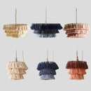 Creative vintage bohemian woven chandelier for stylish interiors