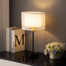 Nordic vintage fabric table lamp with luxury design
